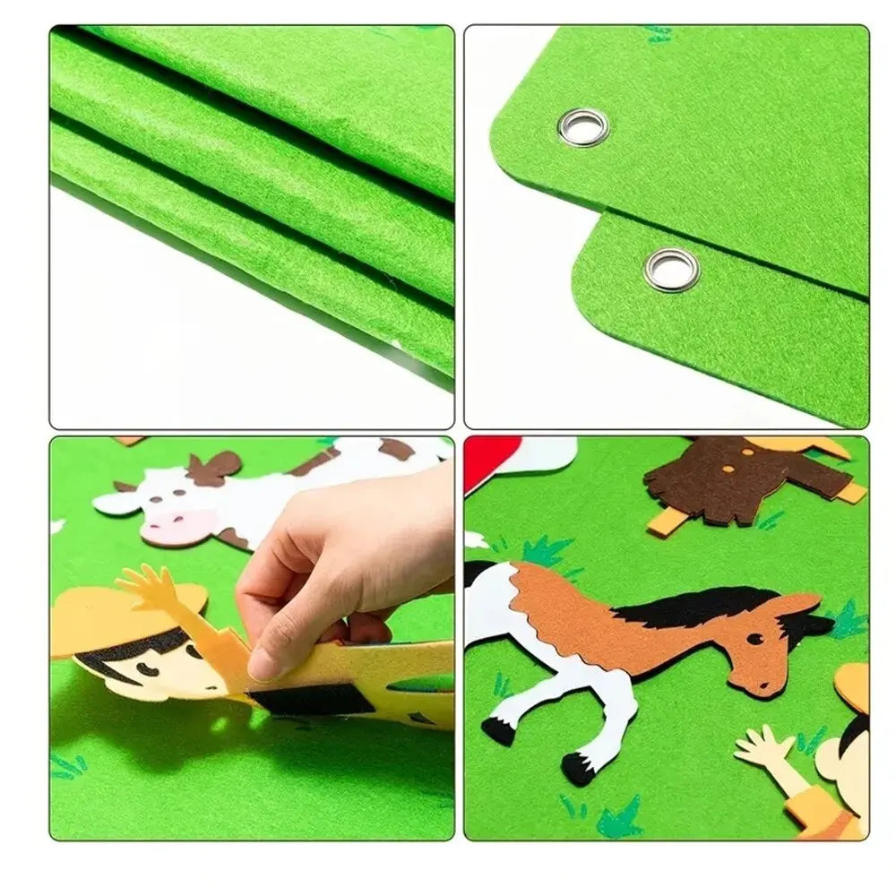 Children's Teaching Felt Board